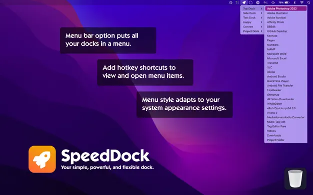 SpeedDock screenshot