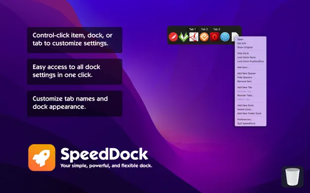 SpeedDock screenshot